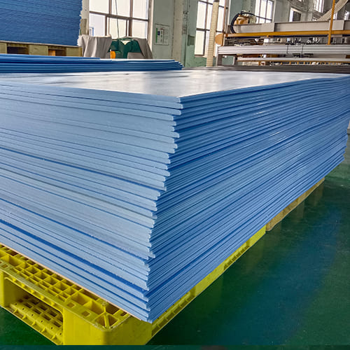 blue hdpe sheet